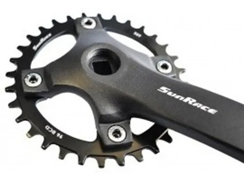 Monoplato 32t 170mm Con Sus 2 Bielas Sunrace + Envio Gratis