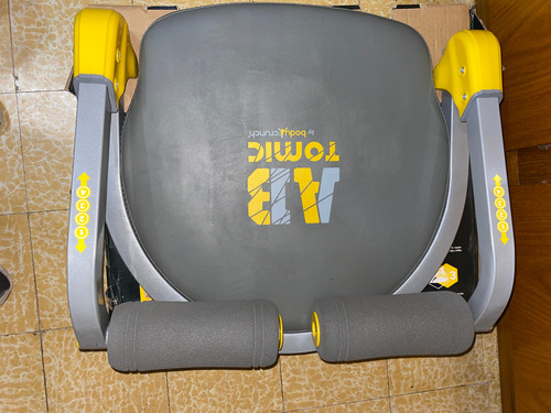 Ab Tomic Máquina Abdominal Plegable Con Rutinas Gris