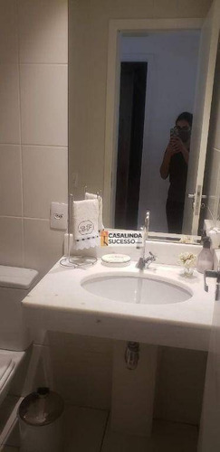 Imagem 16 de 17 de Apartamento Com 2 Dormitórios Para Alugar, 74 M² Por R$ 3.100/mês - Tatuapé - São Paulo/sp - Ap6404