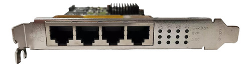 Placa Controladora Intel Quad Port Gigabit Pcie 4x Bypass