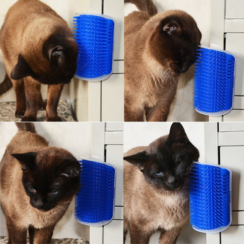 Imagen 4 de 5 de Cepillo Masajeador Para Gatos Pethome