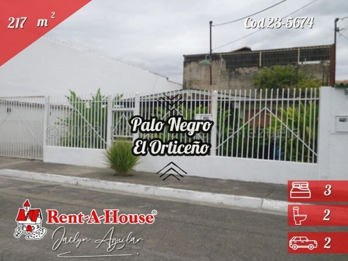 Casa En Venta Palo Negro El Orticeño 23-5674 Jja