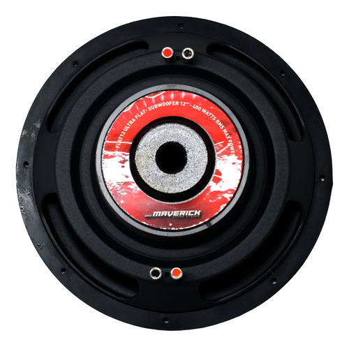 Imagen 3 de 9 de Subwoofer Maverick Ultra Flat 12 Pulgadas 400w Max Power