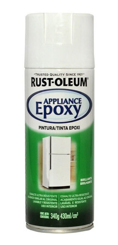 Imagen 1 de 4 de Pintura Aerosol Epoxi Electrodomesticos Heladera Freezer Lav