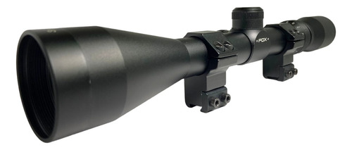 Mira Telescopica Fox 3-9x40 Rifle Aire Comprimido + Anclajes