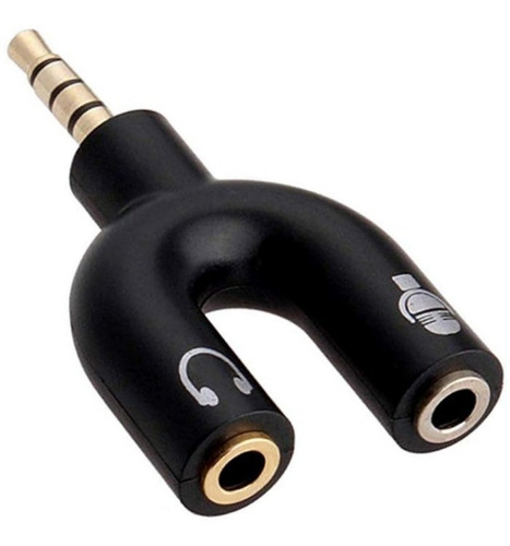 Adaptador Split Splitter Audio Plug Jack 3.5mm Aux Mic Ps4 ®