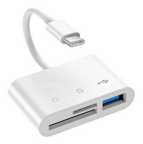 Lector De Tarjetas Sd Usb C Adaptador De Cámara Tipo C...