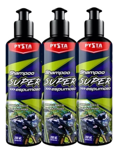 Shampoo  Brillador Limpiador Moto Carro Promo