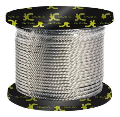 Cable de acero de 100 metros 3/8 6x19 para tirolesa
