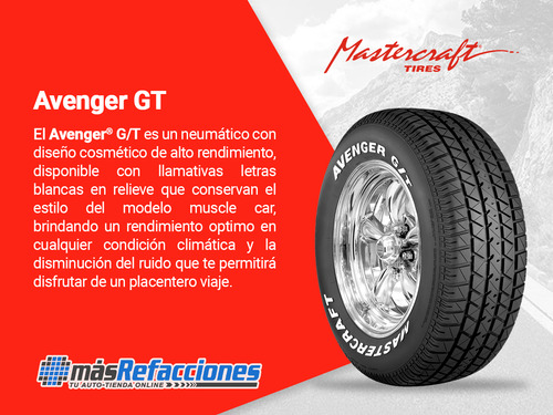Llanta Mastercraft P215/70r14 Avenger Gt 96t