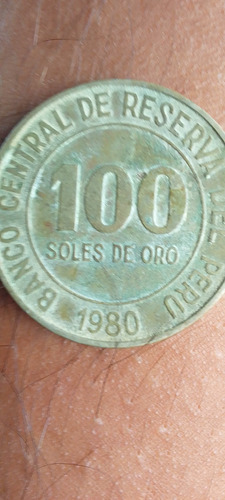 Monedas Antiguas De 100 Soles De Oro De 50 De 10 Y Intis