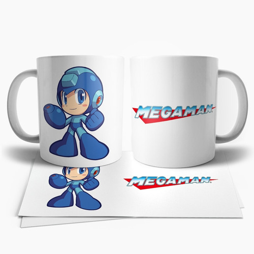 Megaman Rockman Taza Polimero Tu Propio Estilo #6