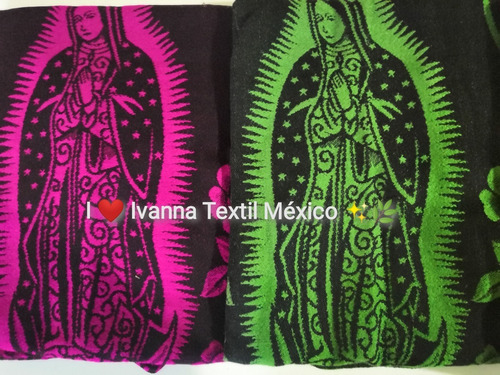 Jorongo Gabán De Rebozo Tejido Virgen De Guadalupe Set 2 Pzs