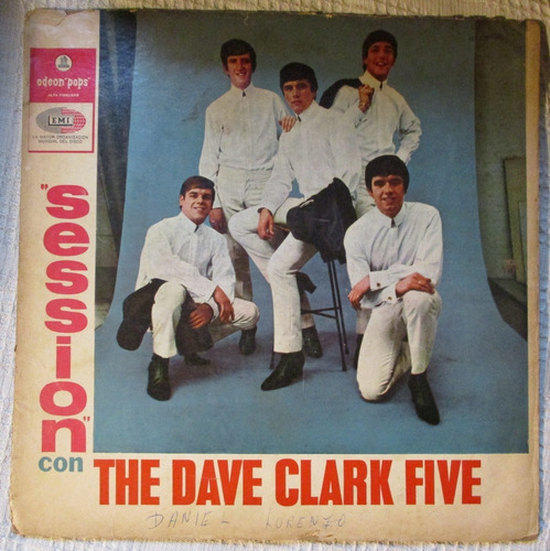Imagen 1 de 8 de Session Con The Dave Clark Five (emi Odeon Lds-2107)
