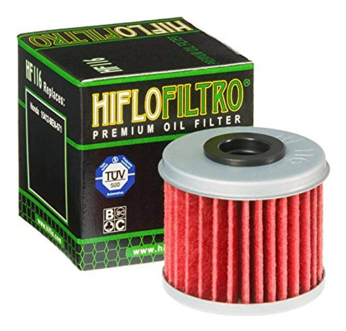 Filtro Aceite Hiflofiltro Hf116 P/ Crf 150 Crf 250 Crf 450