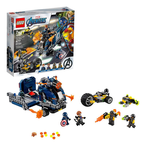 Lego Marvel Avengers Truck Takedown 76143 Capitán América