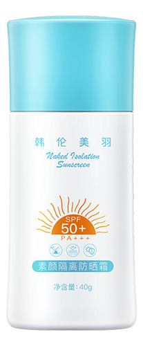 Protector Solar Hidratante K Spf50+, Agua Ligera Y No Grasos