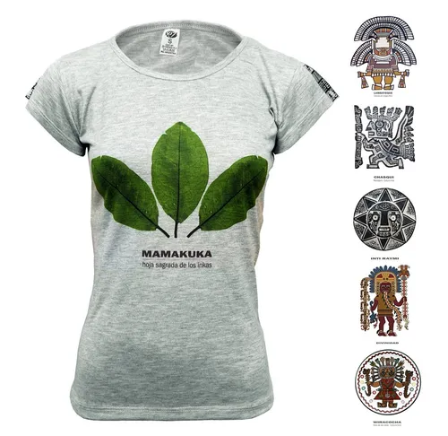 Remera Inca Hoja Coca, Chasqui, Inti, Ekeko, Tumi S Al Xxl