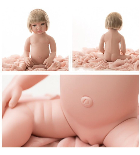 Bebe Reborn Realista Princesa Membros Silicone - Bolsa Luxo