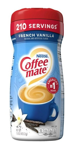 Crema Para Café En Polvo Vainilla Francesa Coffee Mate 425g