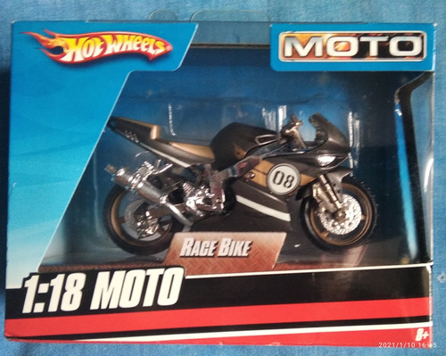 Moto Hot Wheels Race Bike Nuevo.