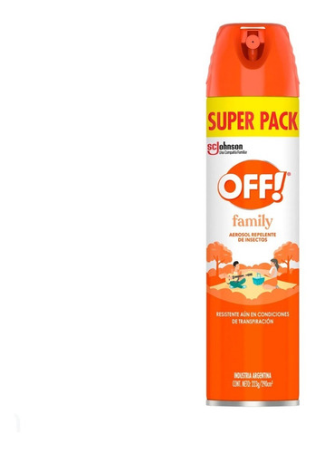 Repelente Super Pack Off Aerosol De Insectos 290cm