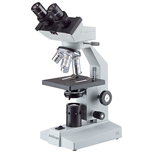 Microscopio Binocular, 40x -2000x Ampliación