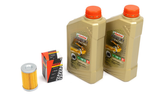 Kit Service Filtro Aceite + Power1 10w50 Bajaj Rouser Ns 200