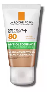 Protetor solar La Roche-Posay Anthelios Protetor Solar Anthelios Airlicium+ Fps80 Cor 3.0 3.0 80FPS en gel creme 40mL