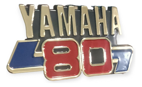 1 Emblema Logo Dorado Sirve A Yamaha V80 Genérico Oferta 