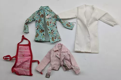 Lote Kit Roupinhas Roupas Filho Filha Barbie Criança Bebê Antiga Antigo  Colecionáveis, Brinquedo Barbie Usado 75011824