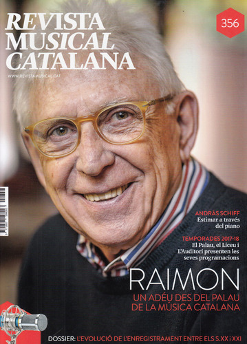 Revista Musical Catalana 356 - Cat (libro Original)