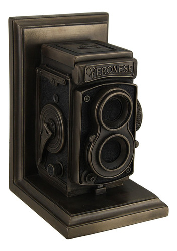 Clasico Tlr Camara Decorativa Acabado De Bronce Single Boo