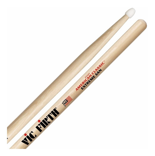 Imagen 1 de 8 de Palillos Baqueta Vic Firth American Classic 5b Punta Madera