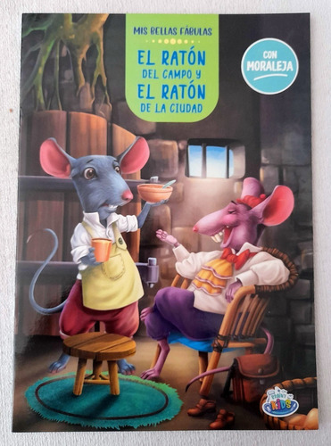 Mis Bellas Fábulas - Ratón Del Campo Y El Ratón De La Ciudad