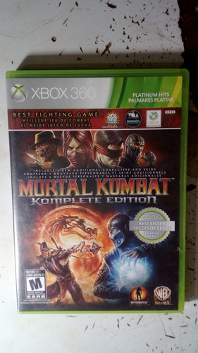 Mortal Kombat Komplete Edition Para Xbox 360