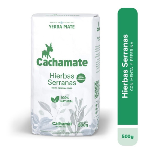 Yerba Cachamate Hierbas Serranas X 500 Gr