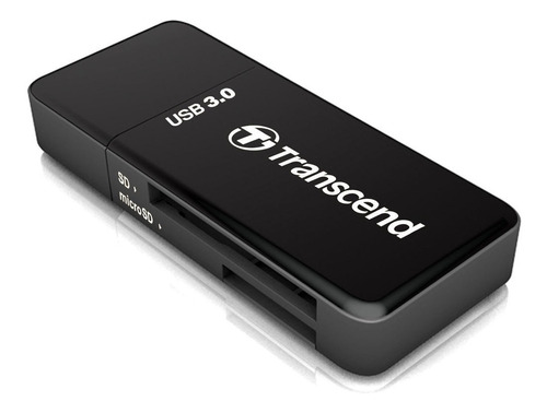 Leitor De Cartão De Memória Rdf5 Sd Micro Transcend Usb 3.0