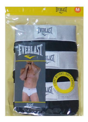 6 Trusa Brief Everlast Premium Ajuste Y Comodidad