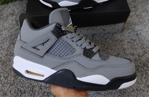 Tenis Jordan 4 Retro Cool Grey Talla 28 Mx