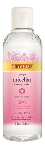 Agua Micellar 3 In 1 Burt's Bees Rose Toning Water Original