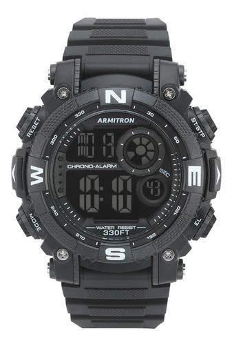 Reloj Cronografo Digital Armitron Sport Color de la correa Negro