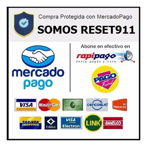 Reset Almohadillas Epson L1300 L1800 L805 Ilimitado 1 Pc,