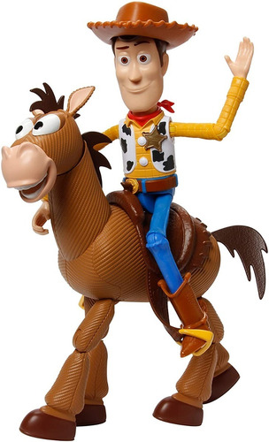 Toy Story Woody + Tiro Al Blanco Mattel 23cms Envio Gratis