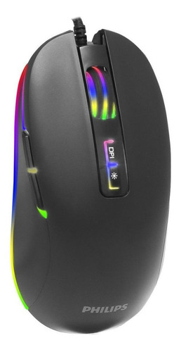 Mouse De Juego Philips Momentum Spk9414 G414 Negro
