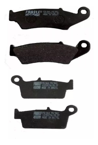 Kit Pastillas Freno Frasle Honda Xre 300 