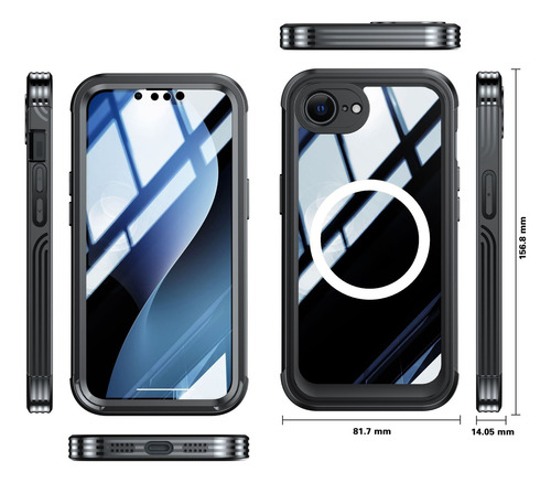 Capa Reversível Para Telemóvel Para iPhone 16e