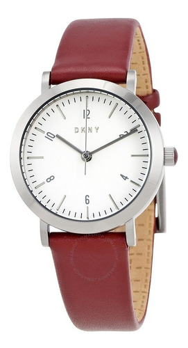 Reloj Dkny Leather Red Minetta Ny2515