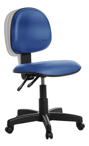 Cadeira De Escritório Ergonômica Executiva Rv Azul