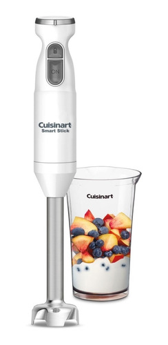 Batidora De Inmersión Blanca Con Vaso Cuisinart Csb-175